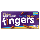 Cadbury Dairy Milk Fingers saveur caramel salé 114 g