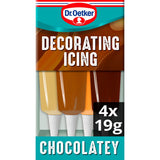 Dr. Oetker Chocolate Decorating Icing 4 x 19g (76g)