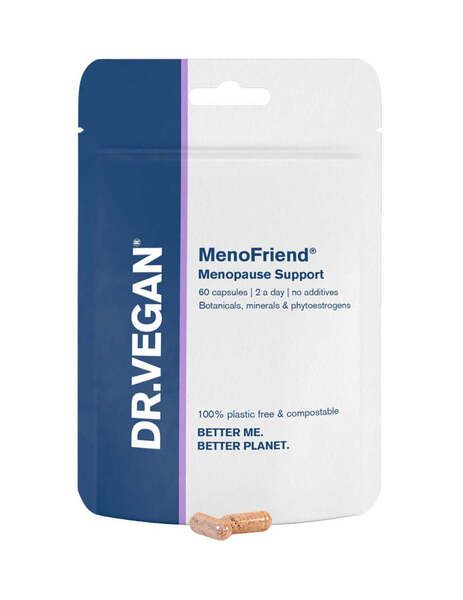 DR.VEGAN MenoFriend&amp;reg; | 30 Day Supply | 2 Capsules Per Day