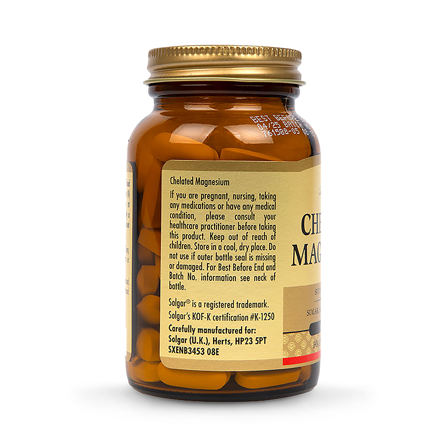 Solgar Chelated Magnesium 100 Tablets - 998489