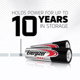 Energizer Max AAA Batteries Alkaline   16 per pack