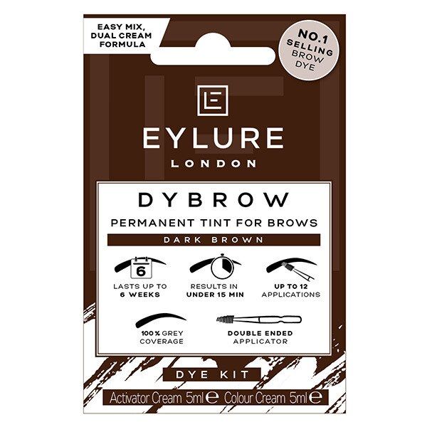 Eylure Dybrow - Dark Brown - Permanent Eyebrow Tint