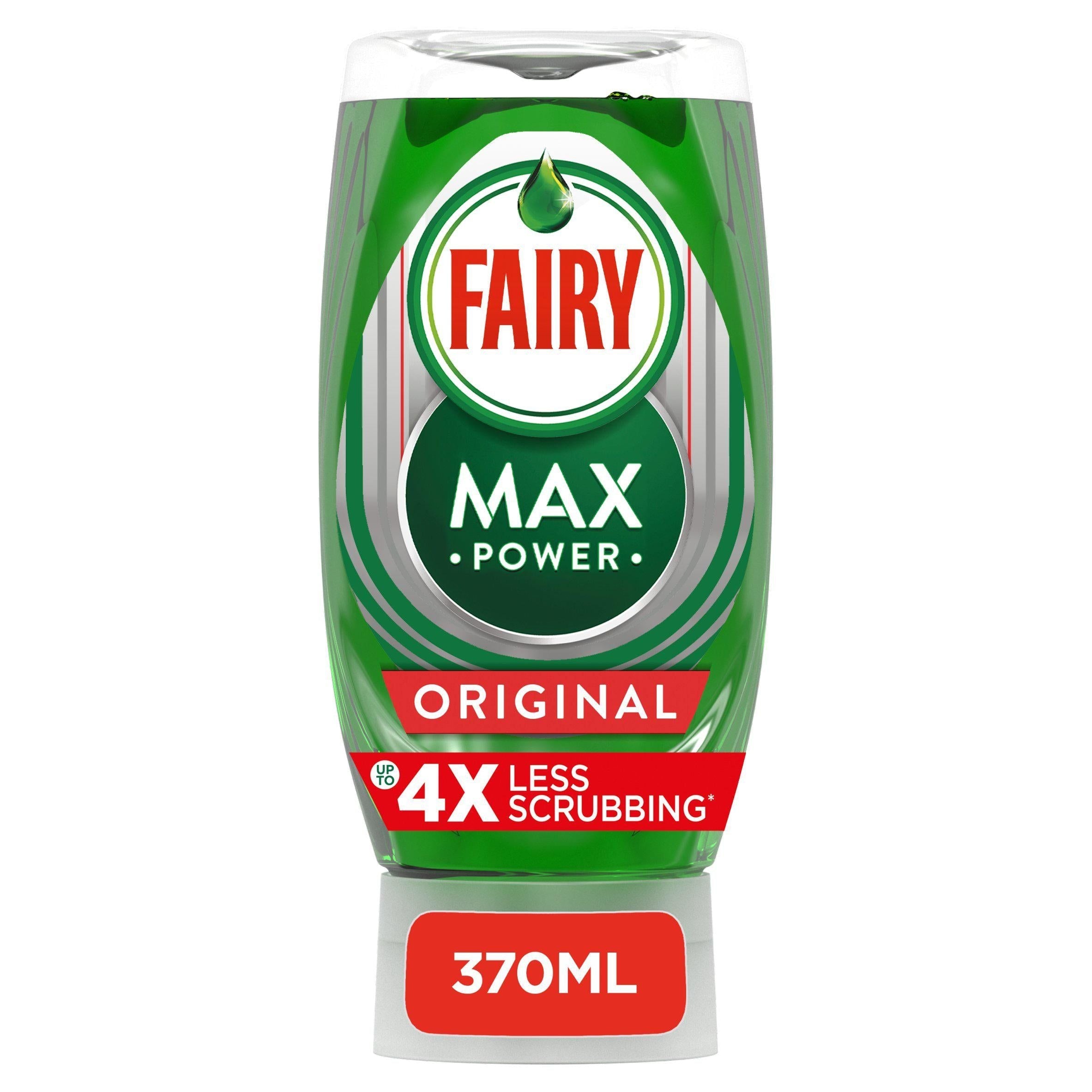 Fairy Max Power Washing Up Liquid 370ml