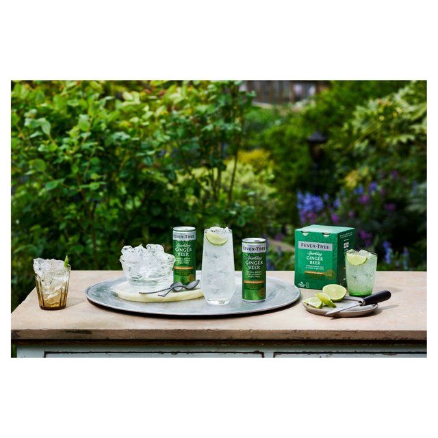 Fever-Tree Light Ginger Beer   4 x 250ml