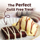 Fibre One 90 Calorie Cookies &amp;amp; Cream Drizzle Squares Snack Bars   5 x 24g