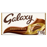 Tablette de chocolat au lait onctueux Galaxy végétarienne 110 g