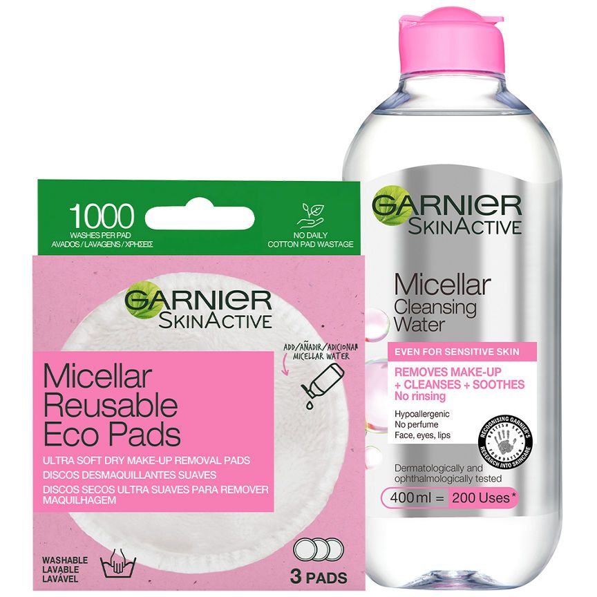 Garnier Skin Active Micellar Cleansing &amp;amp; Make-Up Removing Bundle
