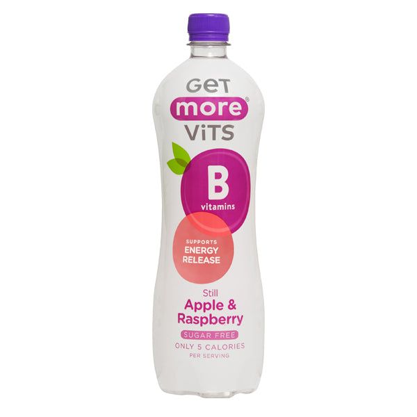 Get More Vits B Vitamins Still Apple &amp;amp; Raspberry 12x1L