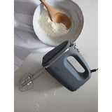 Gino D'Acampo Grey Soft-Touch Hand Mixer
