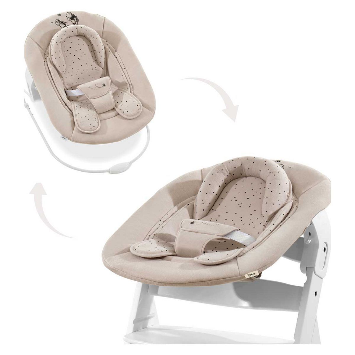 Hauck Disney Alpha Bouncer 2 in 1 - Winnie the Pooh Beige