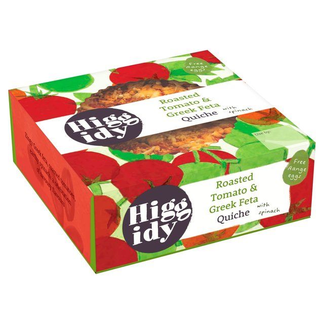 Higgidy Spinach &amp;amp; Tomato Quiche   155g