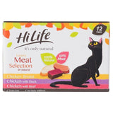 HiLife It's Only Natural Luxury Cat Food Meat Selection   12 x 70g