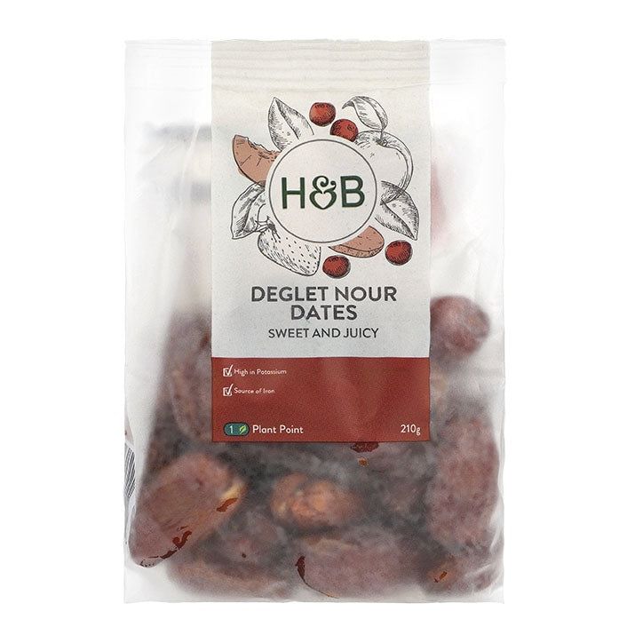 Holland &amp;amp; Barrett Deglet Nour Dates 210g