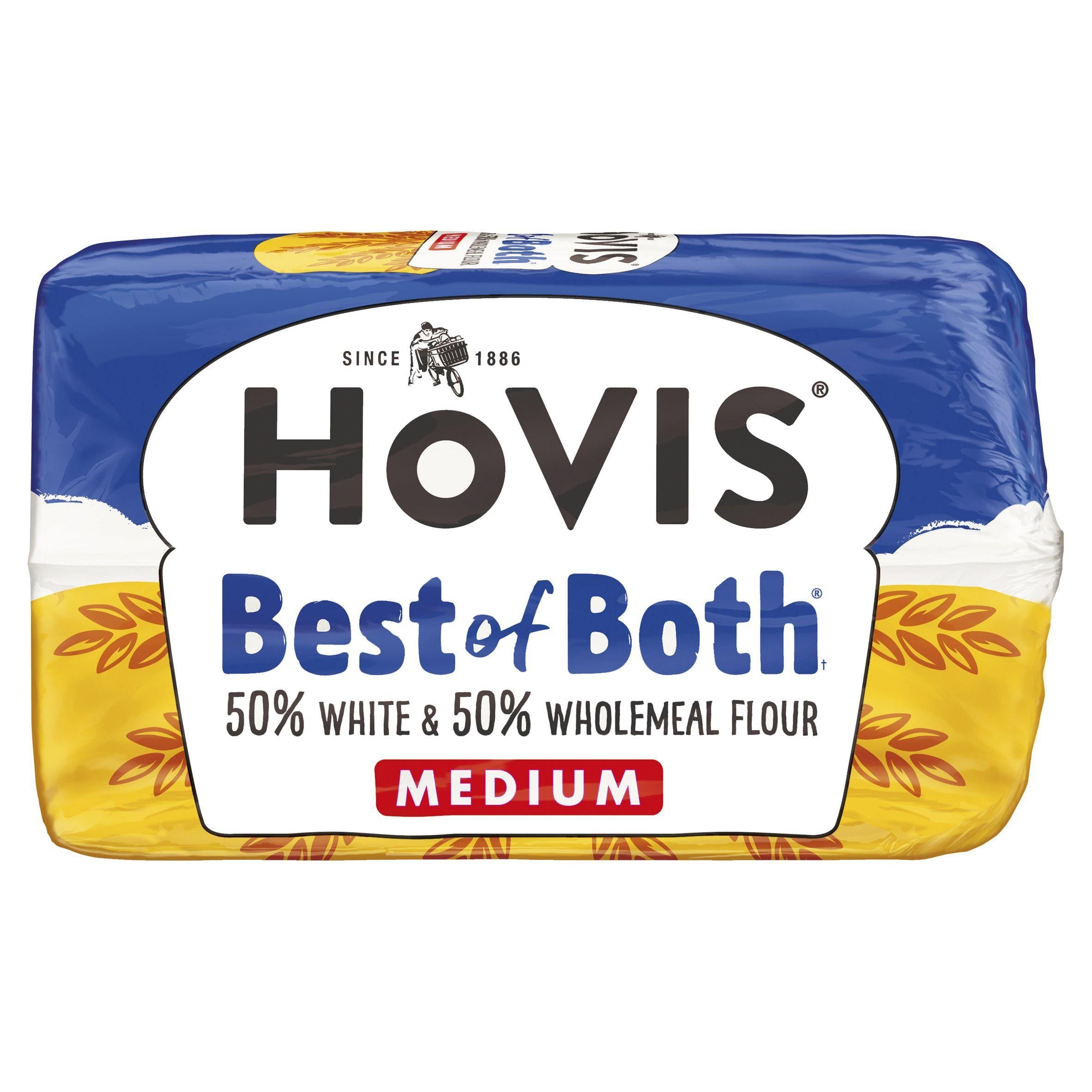 Hovis Best of Both Medium 50% White &amp;amp; 50% Wholemeal Flour 800g