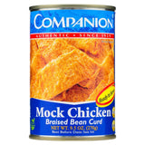 Simili-poulet compagnon (caillé de haricots braisé)