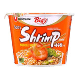 Nouilles à saveur de crevettes épicées Nongshim Big Bowl