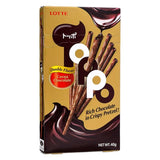 Bretzel croustillant au chocolat Lotte Toppo Cacao