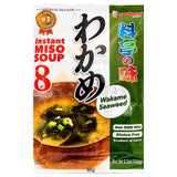 Soupe miso instantanée Marukome (algues wakame et oignon vert) わかめ