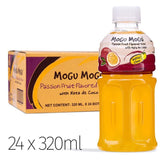Boisson aromatisée aux fruits de la passion Mogu Mogu avec Nata De Coco (caisse de 24)