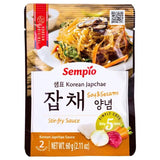 Sauce pour sauté Japchae coréenne Sempio (soja et sésame) 잡채 양념