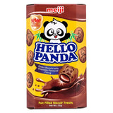 Meiji Hello Panda Biscuits au cacao fourrés au chocolat 明治 熊貓雙重朱古力夾心餅
