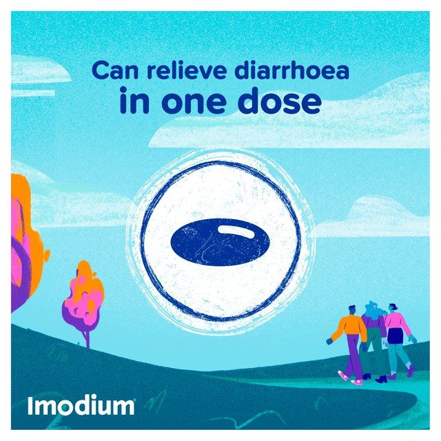 Imodium Capsules for IBS Diarrhoea Relief   6 per pack