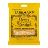 Jakemans Honey &amp;amp; Lemon Soothing Menthol Sweets 73g Bag Honey &amp;amp; Lemon