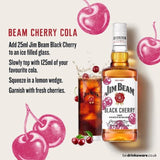 Jim Beam Black Cherry Kentucky Bourbon Whiskey   70cl