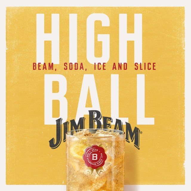 Jim Beam Kentucky Bourbon Whiskey   1L