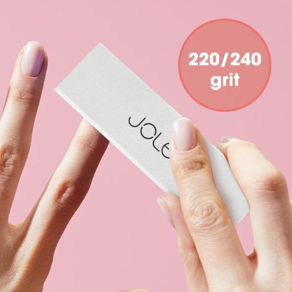 JoLee Nail Buffer, Double Sided Buffing Block - Grit 200/240