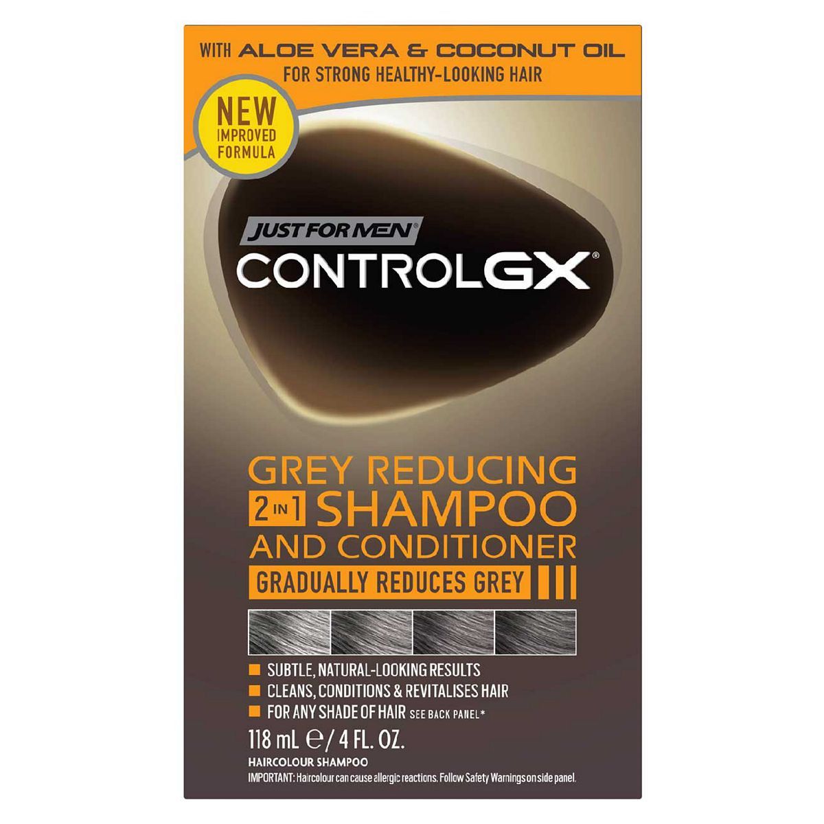 Just For Men Control GX Grey Reduce Shampoo &amp;amp; Conditioner 118ml