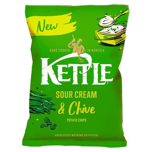 Kettle Chips Sour Cream &amp;amp; Chive   130g