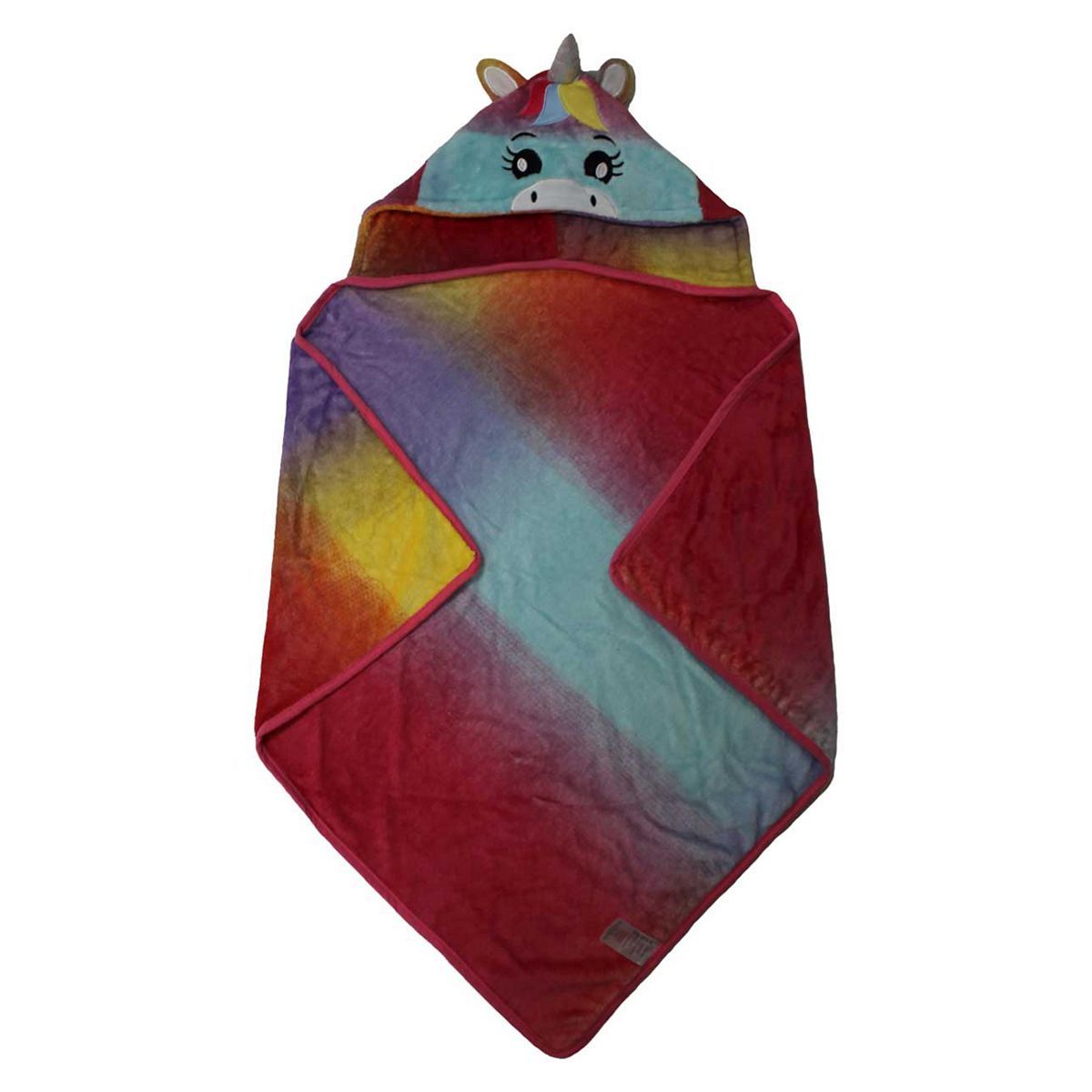 Kids Unicorn Hooded Blanket