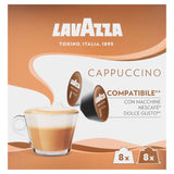 Lavazza Cappuccino Dolce Gusto Compatible Capsules x8