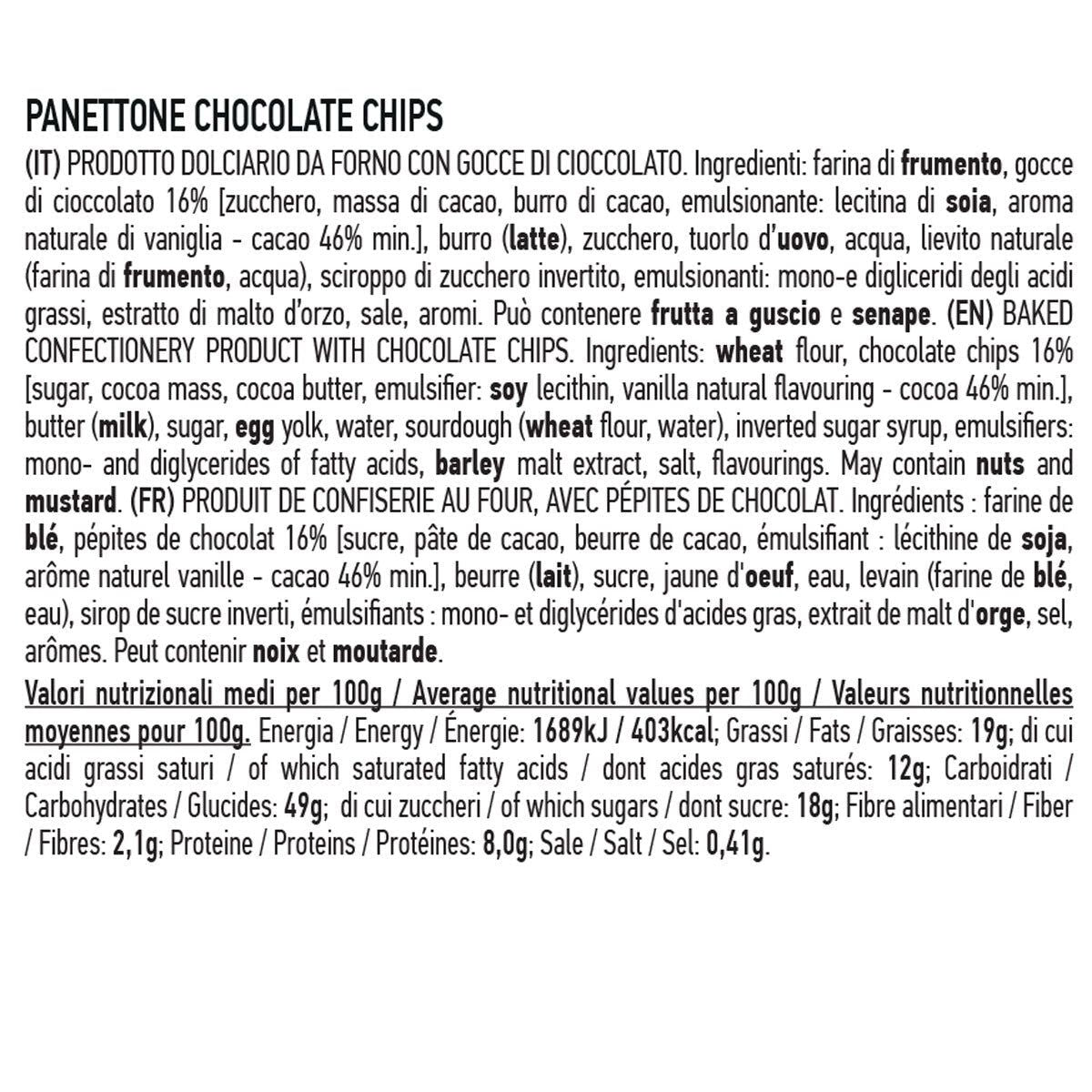 Lazzaroni Chiostro Di Saronno Assorted Mini Panettone, 500g (5 Pack) x 240 Units (Pallet Deal)