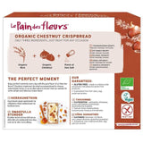 Le Pain des Fleurs Chestnut Crispbread   150g