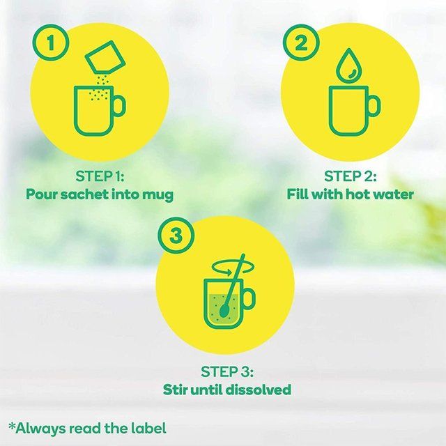 Lemsip Max Cold &amp;amp; Flu Honey &amp;amp; Ginger Sachets Paracetamol   10 per pack