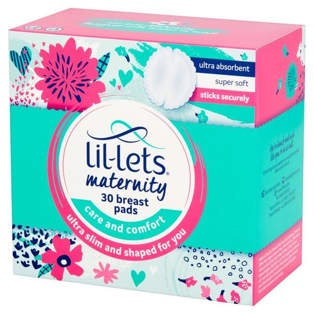 Lil-lets Maternity Breast Pads   30 per pack