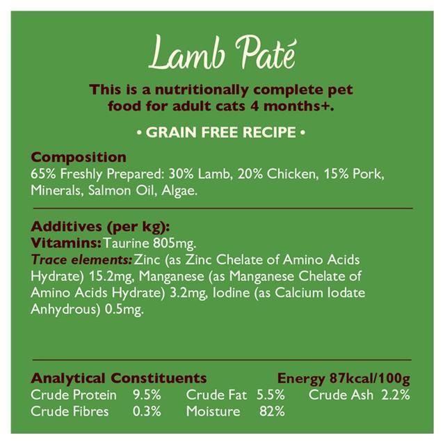 Lily's Kitchen Cat Pate Selection Multipack   8 x 85g