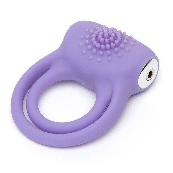 Lovehoney Share Rechargeable Vibrating Love Ring Purple