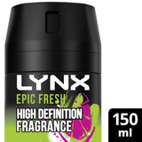 Lynx Epic Fresh Grapefruit &amp;amp; Pineapple Scent Body Spray For Men 150ml