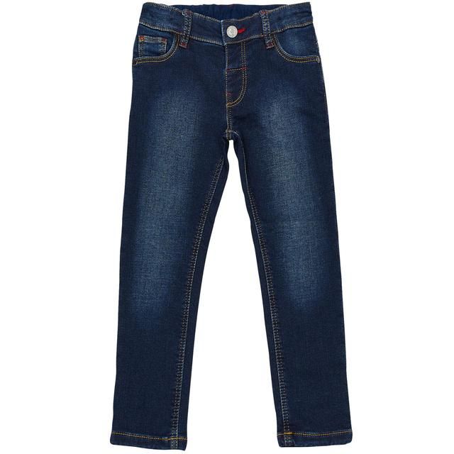 M&amp;amp;S Boys Regular Fit Denim Jeans Size 3-4 Years Dark Denim