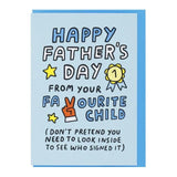 M&amp;amp;S Favourite Child Father's Day Card