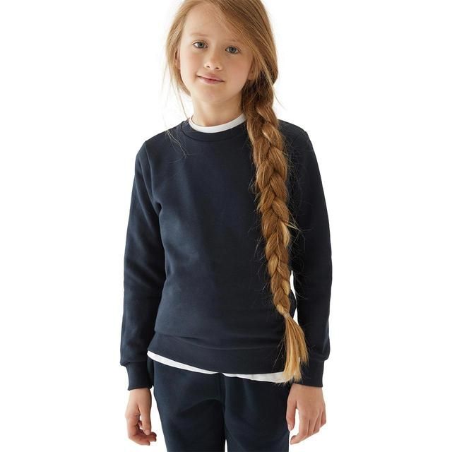 M&amp;amp;S GOODMOVE Unisex Regular Fit School Sweatshirt 3-14 Years Navy