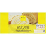 M&amp;amp;S Lemon Curd Sponge Roll   250g