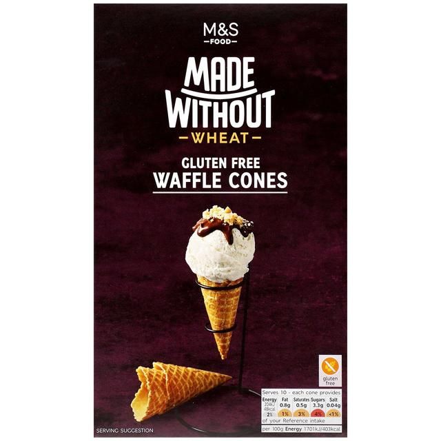 M&amp;amp;S Made Without Waffle Cones   120g