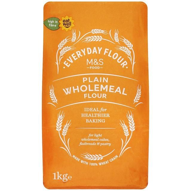 M&amp;amp;S Plain Wholemeal Flour   1kg
