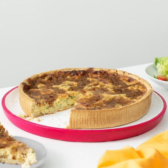 M&amp;amp;S Quiche with Caramelised Onion Cheddar &amp;amp; Emmental Cheese   1.5kg