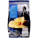 M&amp;amp;S Sea Salt &amp;amp; Malt Vinegar Crisps   150g