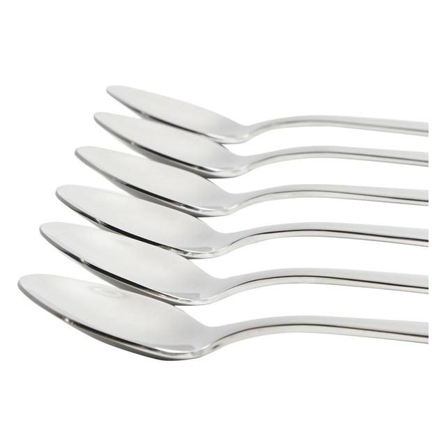 M&amp;amp;S Set of 6 Maxim Teaspoons Silver   6 per pack